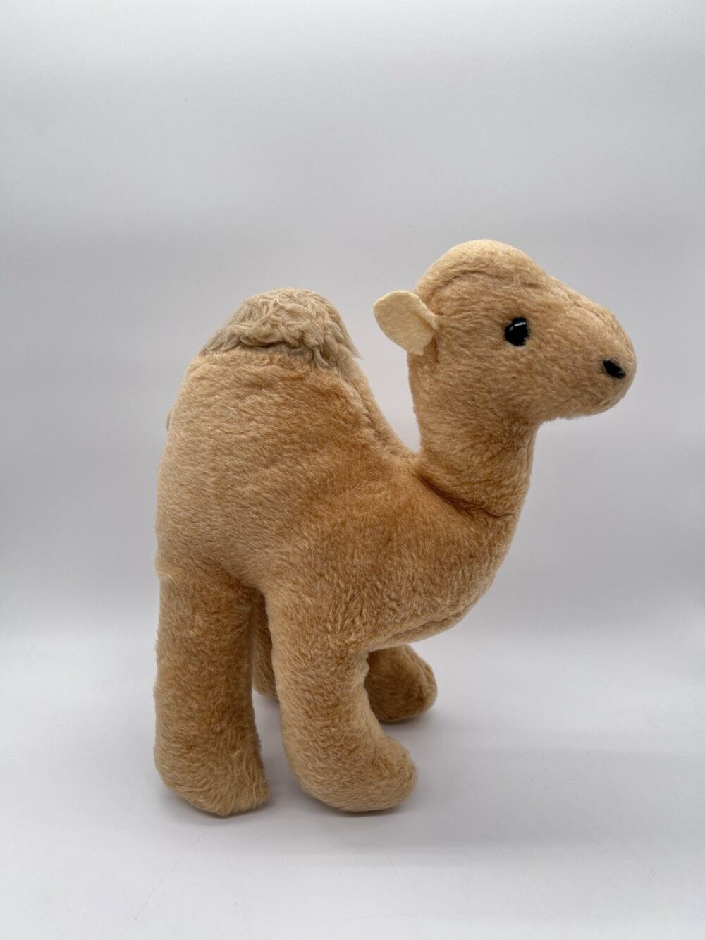 Vintage Princess Soft Toys Standing Camel Plush Stuffed Animal Toy 10.5”